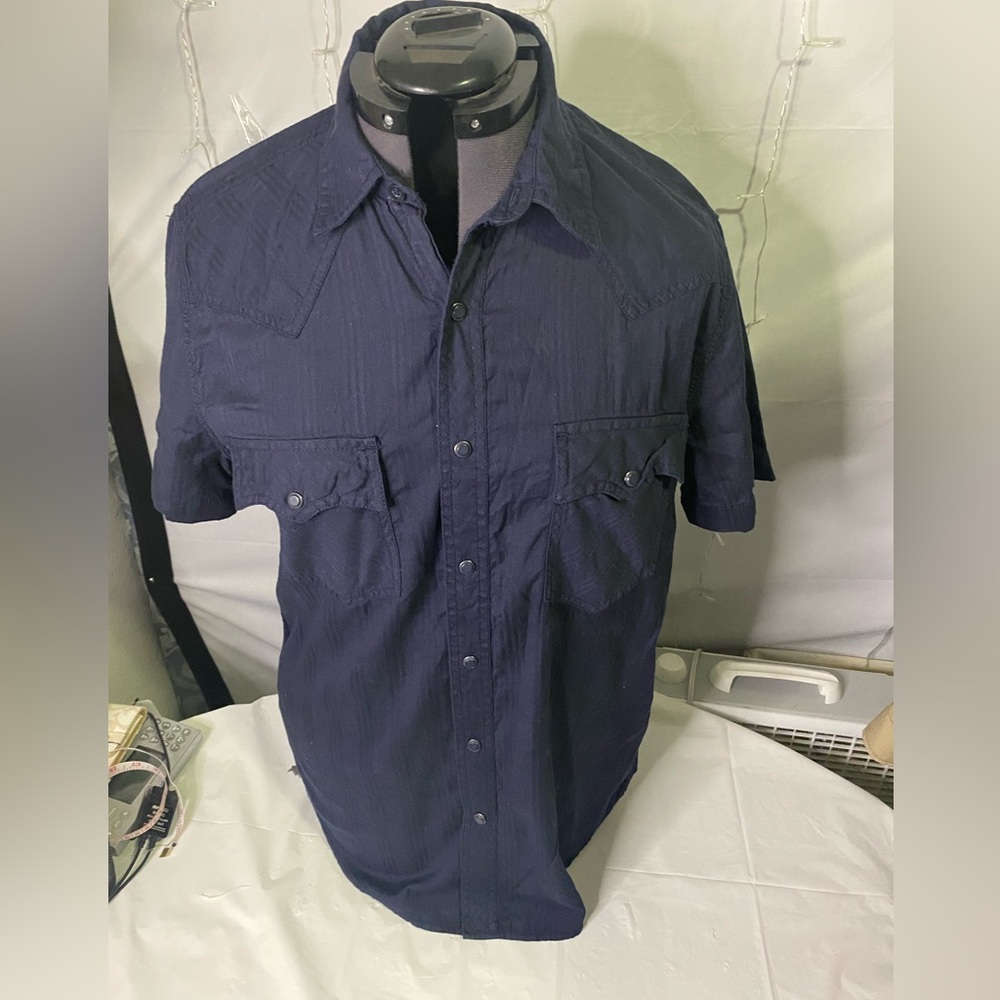 Men's Navy Blue Shirt